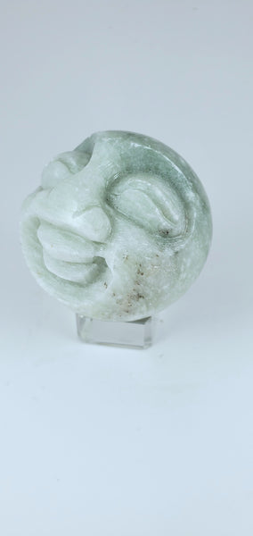 Green Jade Smiling Full Moon