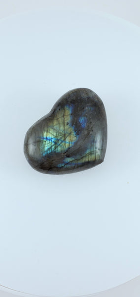 Labradorite Heart