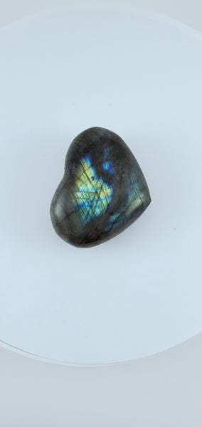 Labradorite Heart