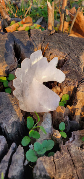 Rose Quartz Unicorn