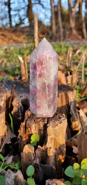 Pink Tourmaline Tower