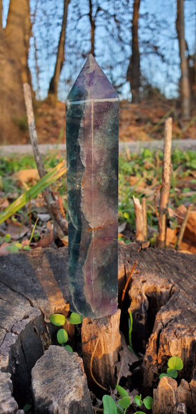 Green Fluorite Tower