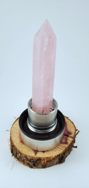 Rose Quartz Water Bottle
