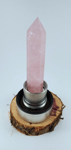 Rose Quartz Water Bottle