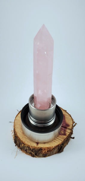 Rose Quartz Water Bottle