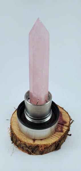 Rose Quartz Water Bottle