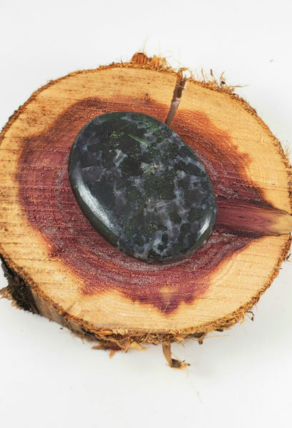 Mystical Merlin Palm Stone - Hand-carved