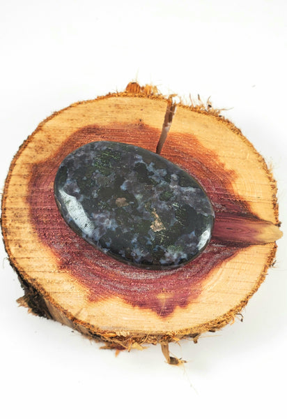 Mystical Merlin Palm Stone - Hand-carved