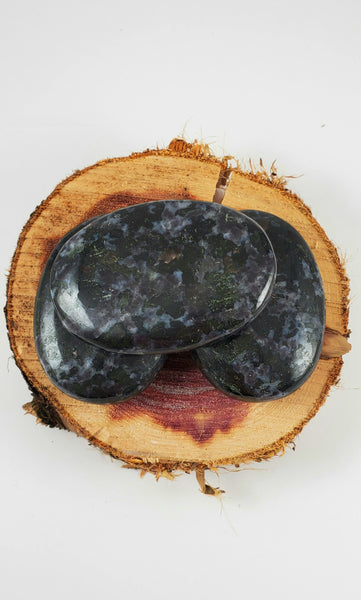 Mystical Merlin Palm Stone - Hand-carved