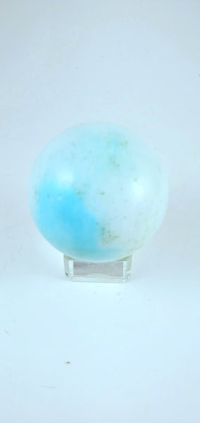 Blue Aragonite Sphere