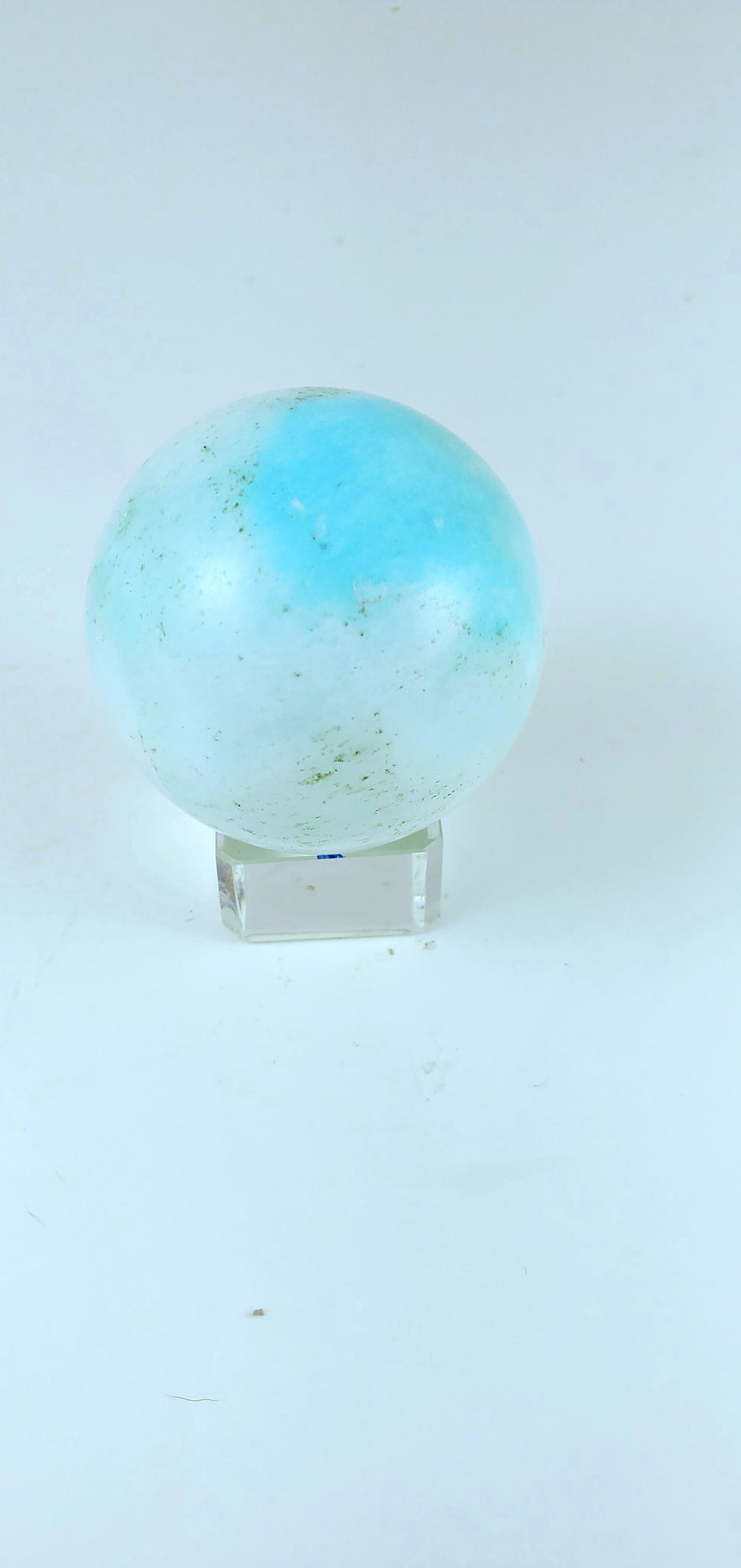 Blue Aragonite Sphere