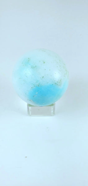 Blue Aragonite Sphere