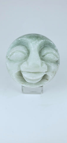 Green Jade Smiling Full Moon