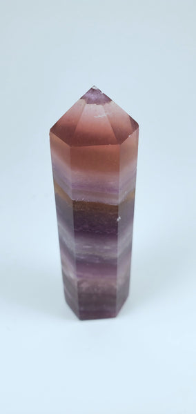 Pink Fluorite Tower