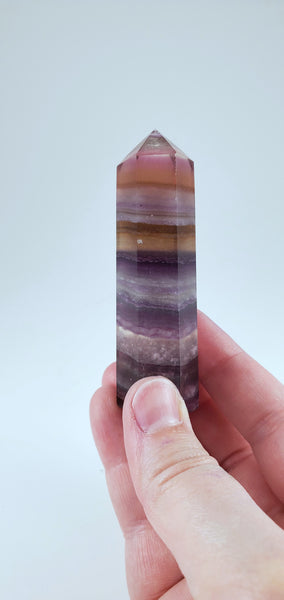 Pink Fluorite Tower