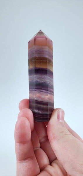 Pink Fluorite Tower