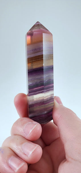 Pink Fluorite Tower