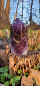 Chevron Amethyst Tower