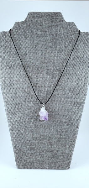 Amethyst Cluster Necklace